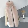 Luxurious Faux Furs Scarf Collar Long Neckerchief Shawl Wrap for Women Winter Warmth Evening Party Fuzzy Stoles Shrug