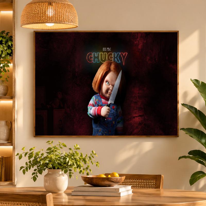 5D Diamond Painting Child's Play Chucky Tiffany DIY Full Drill Diamond Art Kit Home Decoration