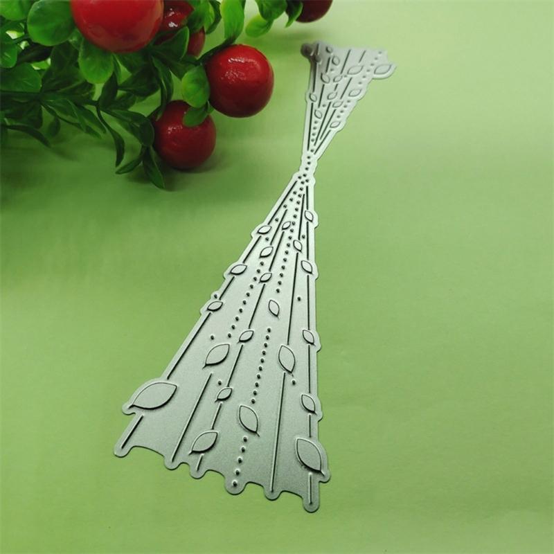 Blatt Vorhang Metall Schneiden Stirbt DIY Handwerk Carbon Stahl Präge Vorlage Schablone Scrapbooking für Karte Stanzen Form