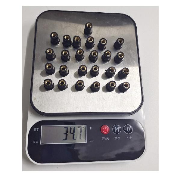 25X Well Nuts M5 Rubber Expansion Brass Bolts Windscreen Windshield Fairing 5mm