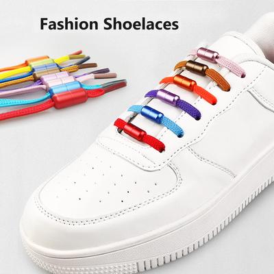 Schnürsenkel Sneaker für Kinder Erwachsene Sneaker Schnürsenkel Schnell Faul Schnürsenkel Elastisches Schloss Ohne Binden Schnürsenkel