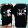 Katseye Vintage Baumwolle Bedrucktes T-Shirt Rundhalsausschnitt Kurzarm Für Männer Frauen