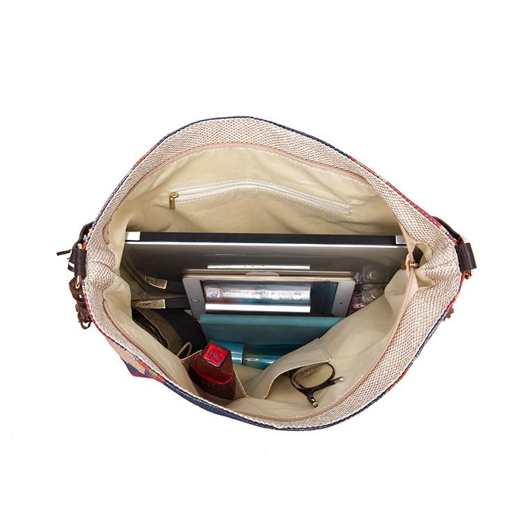 Ретро богемная сумка-сумка для женщин Европейская и американская тканая сумка ручной — фото 9