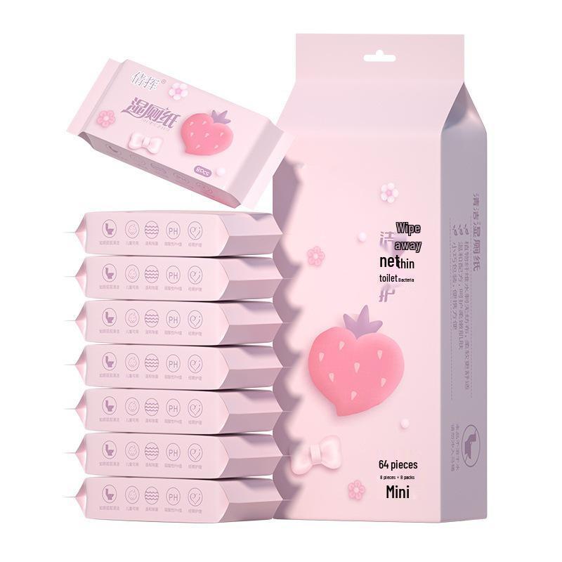 Portable Mini Baby Wipes: Disposable Hand & Mouth Cleaning for Infants & Toddlers