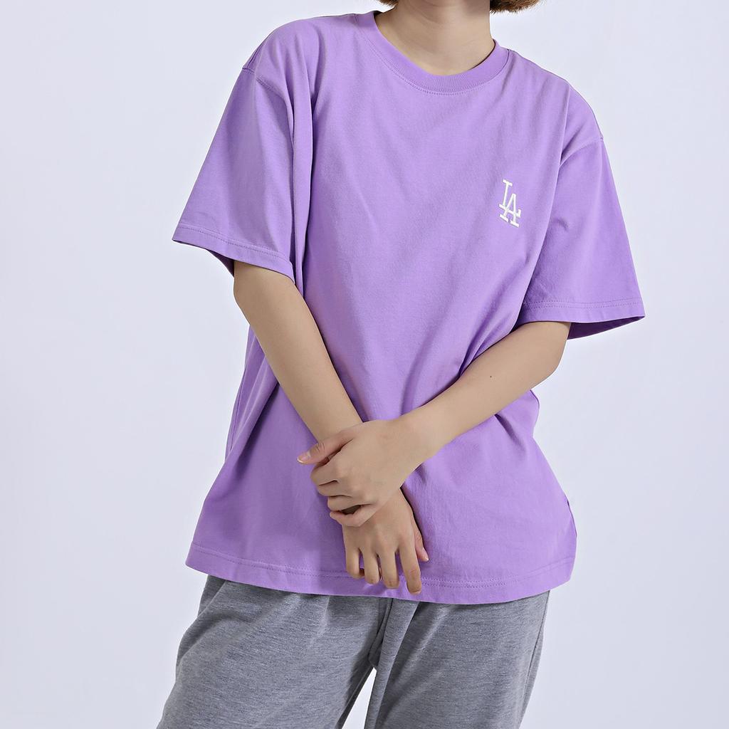 New MLB Los Angeles Dodgers T Shirts Unisex Purple 31TSM2131-07V
