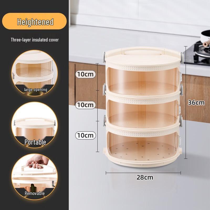 Bingyue Multi-Layer Food Warmer Cover