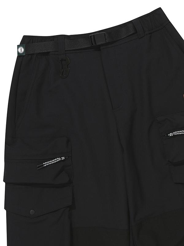 BBC EARTH Flexible Brush Utility Pants_Black