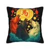 Years Of The Horse Lunar Zodiac Happy Chinese New Year Pillow Cover Pillow Case For Office Car Home Decor Pillowcases Gift