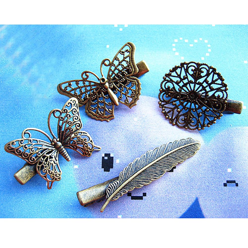 1pc Victorian Style Popular Retro Hair Clip Hair Accessory, Nostalgic Duckbill Hair Clip Suitable For Daily Life