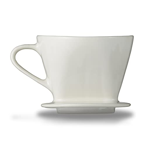 Melitta SF-WH 1x2 Ceramic Filters, Off-White, for 2-4 Cups