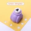 1PC Purple Mini Scrapbook Punches 10mm for Handmade Cutter Diy Flower Paper Gift Card Crafts Printing Pattern Punch Hole Puncher
