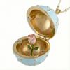 Creative Flower Necklace Round Box Can Open Flower Necklace Jewelry Accessories Women's Accessories Mother's Day Gifts Y2k