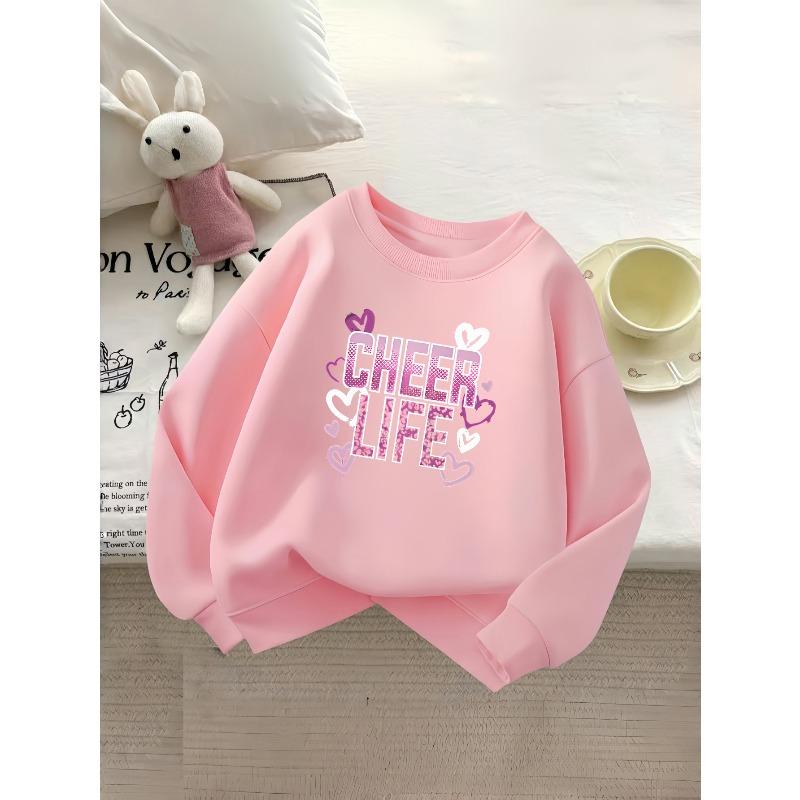 European sizes Kids' Round Neck Fashion Sweatshirt