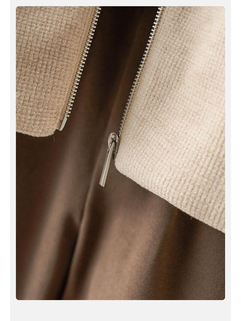 Women's Thickened Woolen Coat with Hood - Stylish Casual Winter Outerwear, Plus Velvet, Loose Silhouette 