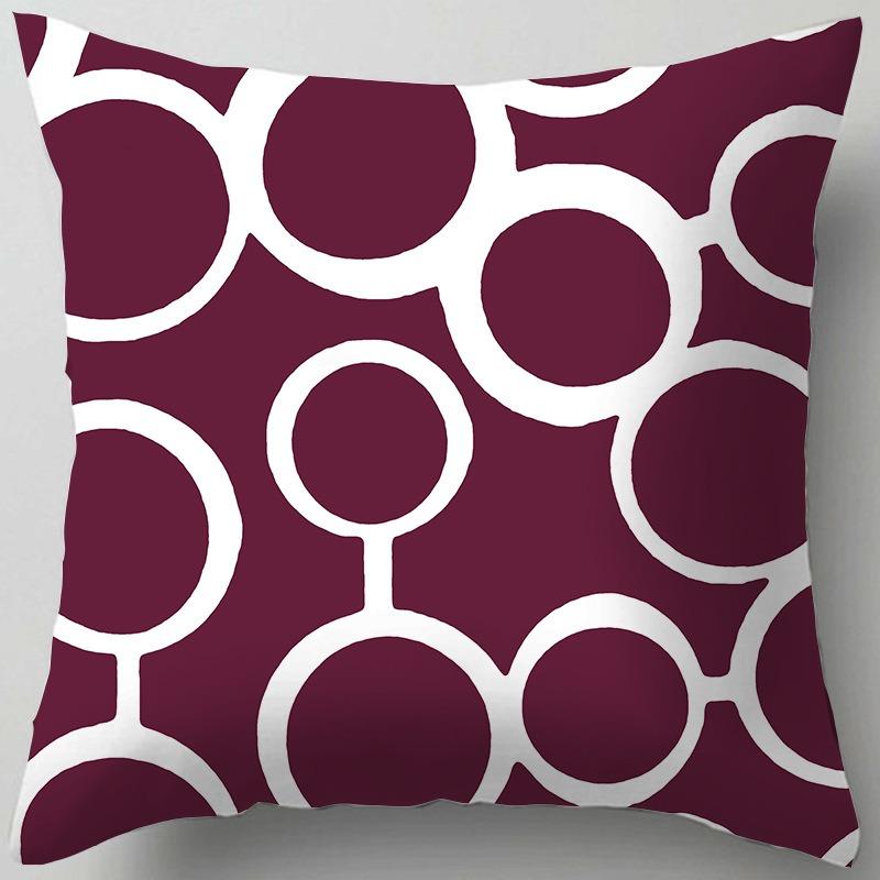 

Цифровая печать наволочка для дивана домашний офис подушка для обеденного перерыва наволочка геометрическое украшение личности 45x45cm