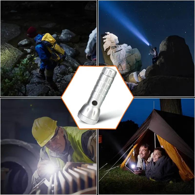 LED Lighting Dedicated Flashlight With Multiple Colors Available For Indoor And Outdoor Use. Plastic Flashlight