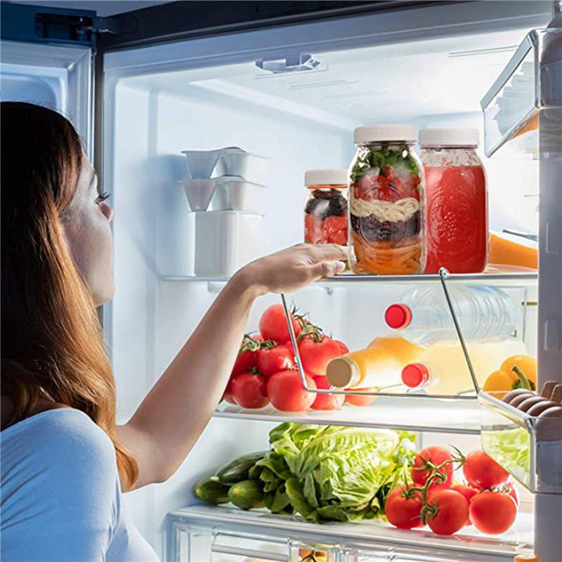 Пластиковые крышки для банок с обычным горлышком, 54 шт., для Ball, Kerr и других - Белые пластиковые крышки для хранения, пищевого качества