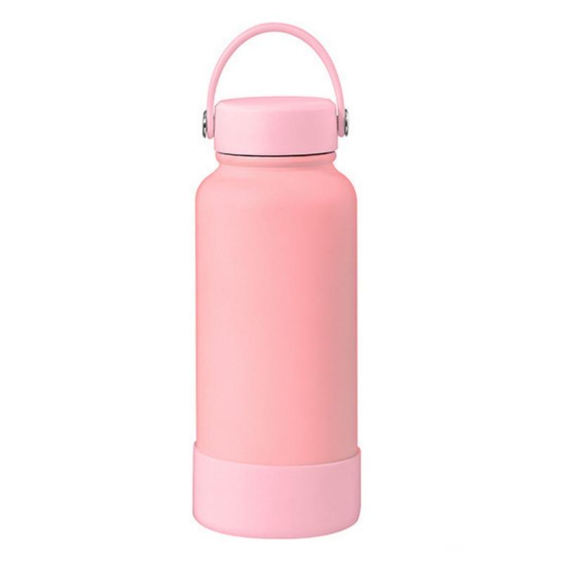 New Frosted Thermos Cup Stainless Steel Thermos Cup Student Sports Water Cup Portable Large Capacity Cup