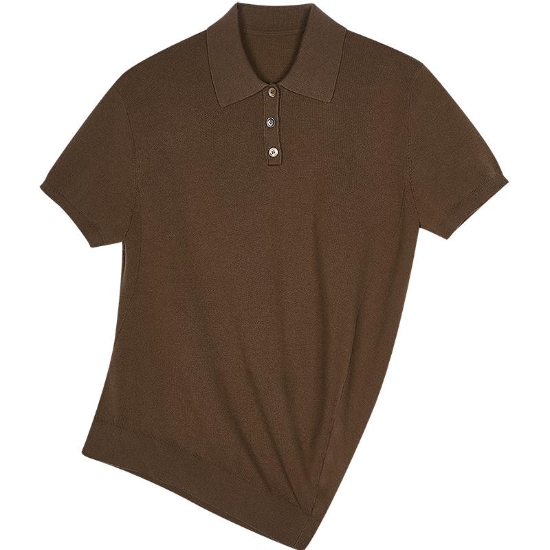 

JNBY 2025 Autumn Polo Collar Pullover Sweater 5P7314130 L