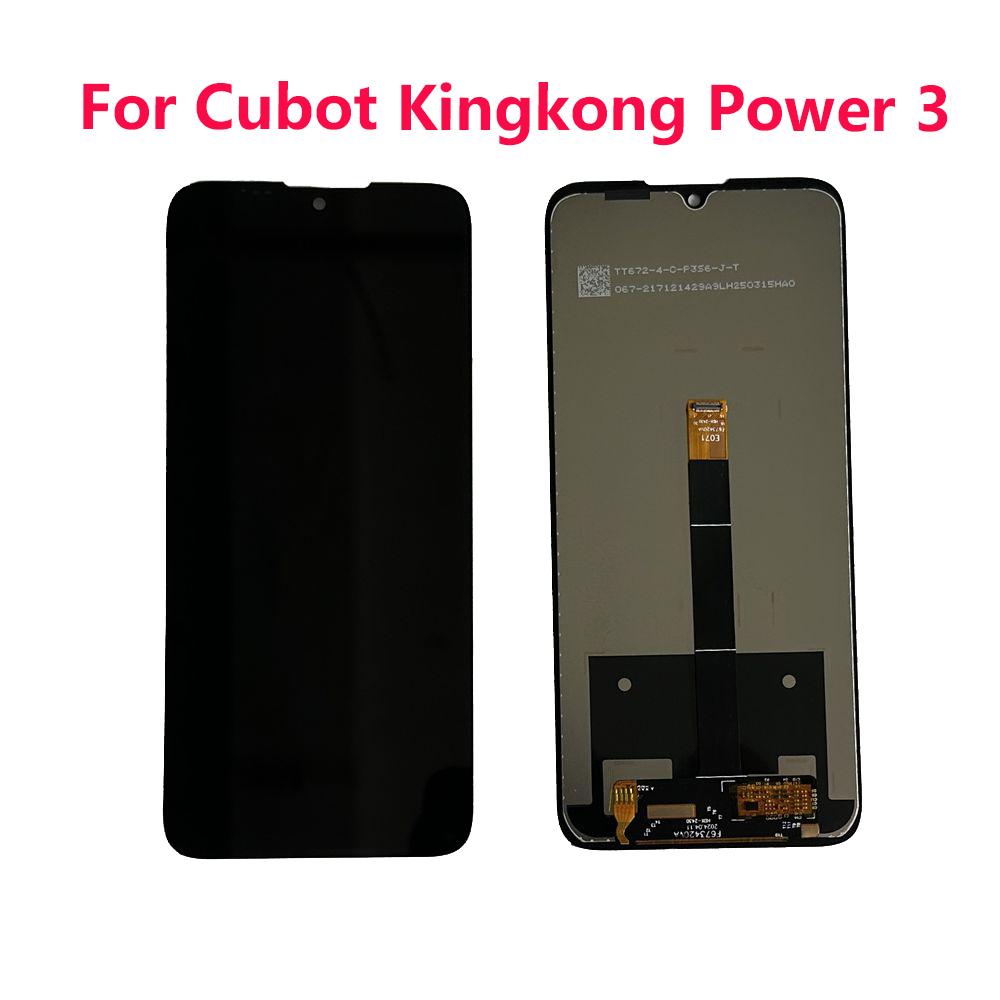 LCD Screen and Digitizer Full Assembly for Cubot KingKong Power 3