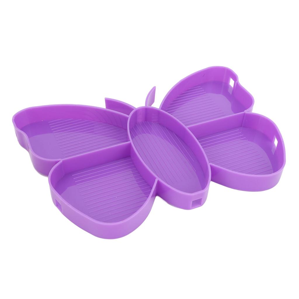 Rhinestone Painting Tool Kit 5 Grid Butterfly Plate 28 Slots Storage Container 4 Pens Rhinestone Pai