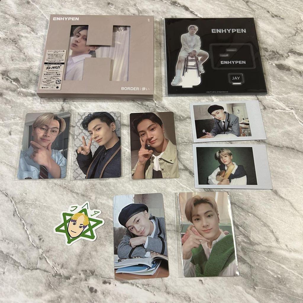 [USED] ENHYPEN Jay Fragile Acsta Trading Card Solo Jacket