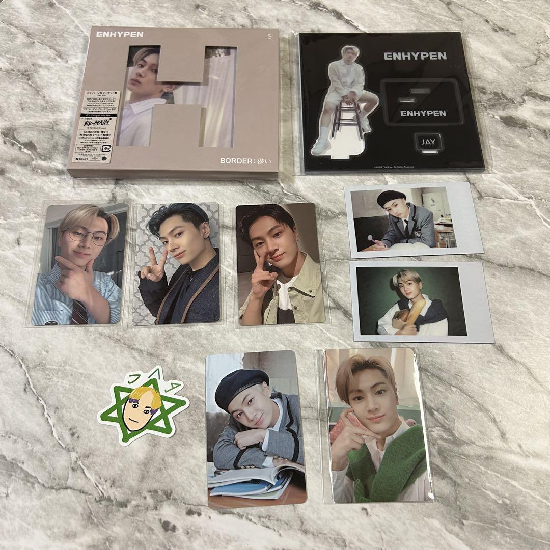 

[USED] ENHYPEN Jay Fragile Acsta Trading Card Solo Jacket