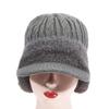 Unisex Winter Hat Plush Fur Lined Warm Earflap Cap Stylish Soft Beanie Hat Outdoor Thick Ski Sports Knitted Hat