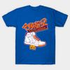Men Black Print T-shirt Breakin' 2 Electric Boogaloo - Electric Shoe No-Cut Transfer Paper Print Cotton Tshirt