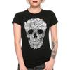 Katzen Schädel Grafik T-Shirt, Herren- und Damengrößen (KIT-32349)