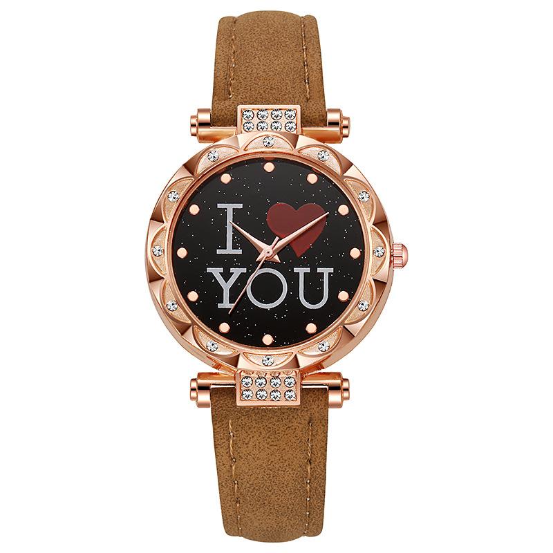 Fashionable decorative watch Korean Style Simple Casual Women's Watch Gift Fashion Personality Gift Small and Exquisite Women's Quartz Watch
