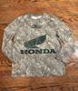 Honda JT Racing Shirt Men's Jersey Long Sleeve Mossy Camo Green New for Men And Women Motorcycle Racing Enthusiasts Uniform ZP8