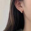 Golden Golden Ear Clip Without Piercing Women's New Simple Ring Ear Clip Ear Earrings