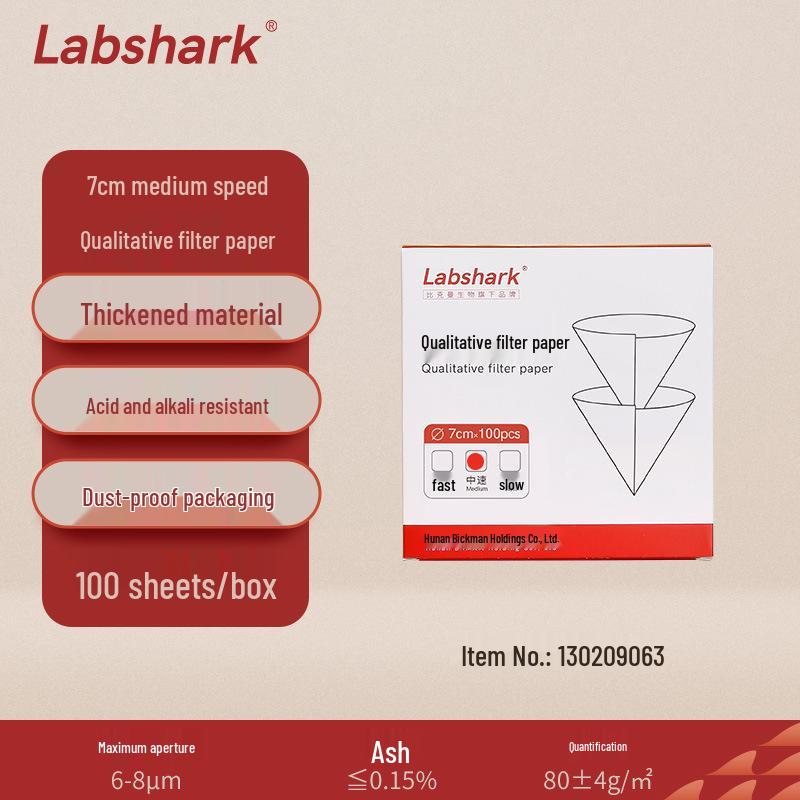 Labshark Multi-Speed Qualitative Filter Paper for Oil Testing