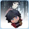 10cm Demon Slayer Tomioka Giyuu Plush Toys  Figure Toys Cartoon Game Anime Cosplay Toy Body Squeaking Plush Pendants