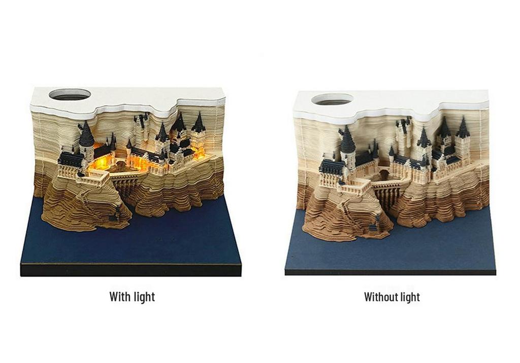 Harry Potter 3D Sticky Notes & Tear-off Calendar Ornament with Custom Logo