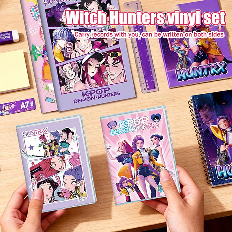 Kpop Demon Hunters Stationery Blind Bag Set Cute Surprise School Supplies Mystery Anime Study Gift Pack For Students & Fans