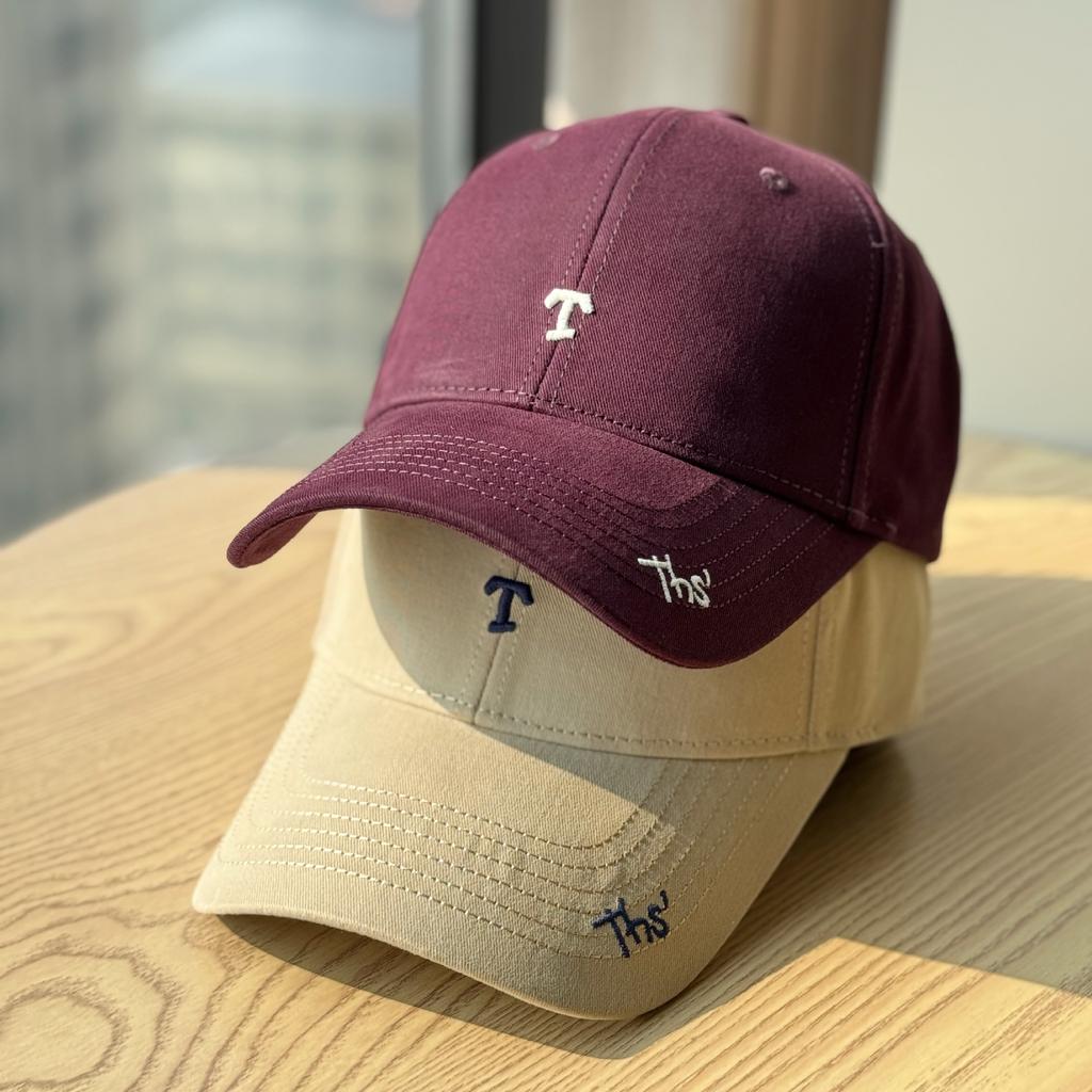 New simple letter embroidery big head circumference wide brim baseball cap for men and women traveling versatile and showing face small hard top cap