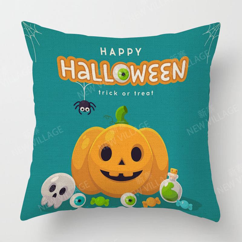 Decorative Cushion Home Living Room Decor Throw Pillow Cover Pillowcase Halloween Autumn