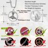 U7 Stainless Steel Viking Rune Hammer Necklace for Men Woman Norse Mythology Power Strength Symbol Pendant Unisex Jewel