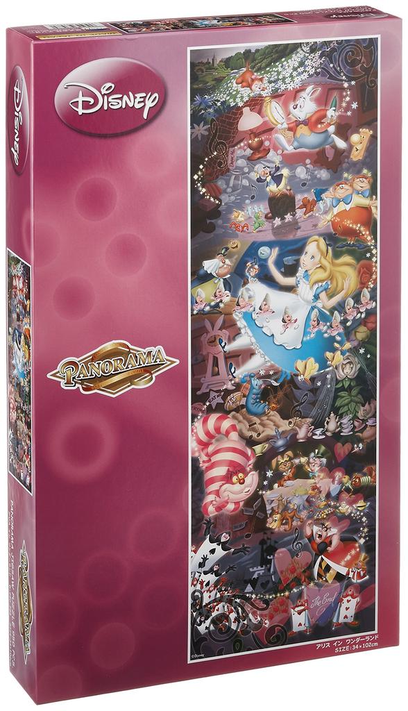 950 Piece Jigsaw Puzzle Alice In Wonderland (34x102cm)