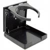 Adjustable Lockable Cup Holder Black for Boat, Camper, Car, Bus