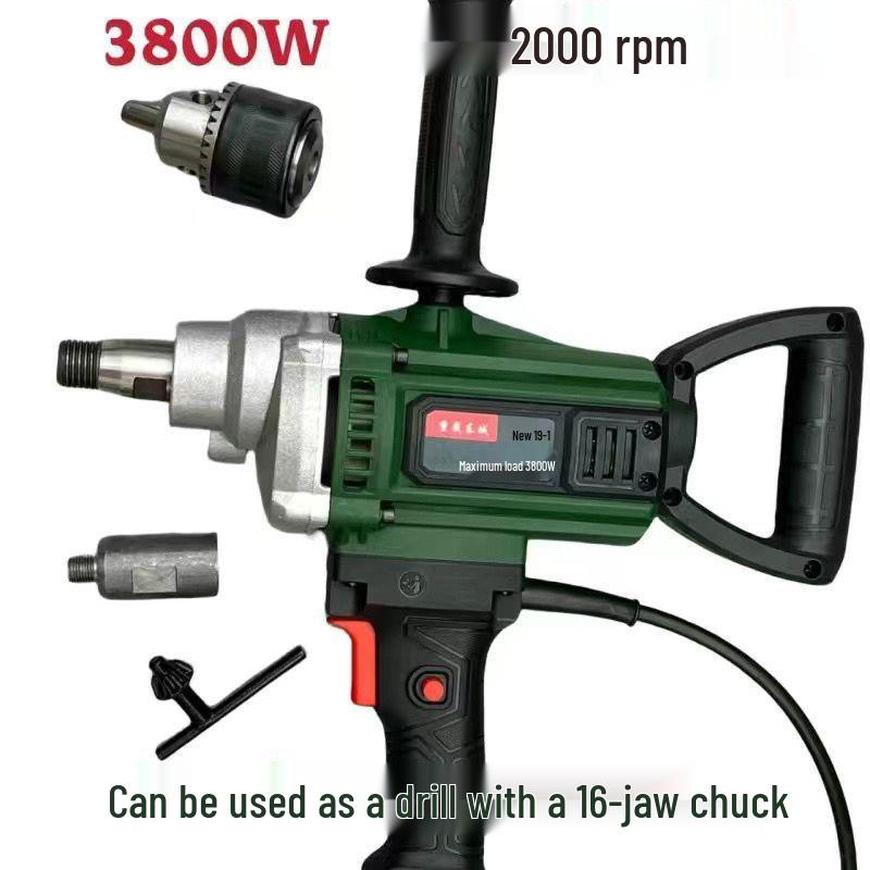 Heavy Duty 4500W High Power Concrete Mixer for Cement & Putty