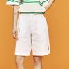 New MLB Casual Shorts Women's White 3FSMB0633-07WHS
