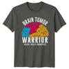 Brain Tumor Warrior TShirt Unisextal Health Awareness Gift For Him And Her