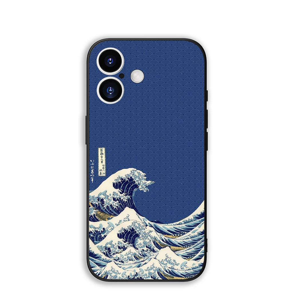 Cover for Motorola Moto Edge 50 30 One Fusion 40 Neo Ultra Pro 20 Lite G50 G85 G84 E15 E14 Phone Case The Great Wave of Kanagawa