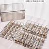 Transparent Multi-layer Jewelry Storage Box with Large Capacity for Rings, Earrings, and Necklaces