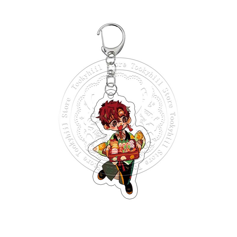 Hanako-kun Cartoon Acrylic Keychain Kawaii Nene Aoi Sousuke Anime Role Characters Collection Acg Pendant Bag Decor Birthday Gift