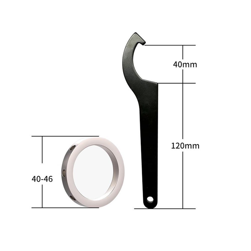Hook Spanner Crescent-shaped Wrench Maintenance Tool 16*5*0.3cm Crescent Shaped Spanner Tool C-shaped Structure China Mainland