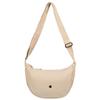 Beige Damenhandtasche aus Polyester an einem verstellbaren Riemen - Peterson